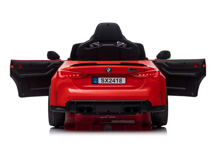 Електромобіль для дітей Lean Toys BMW M4 Червоний (5905884456262) - зображення 4