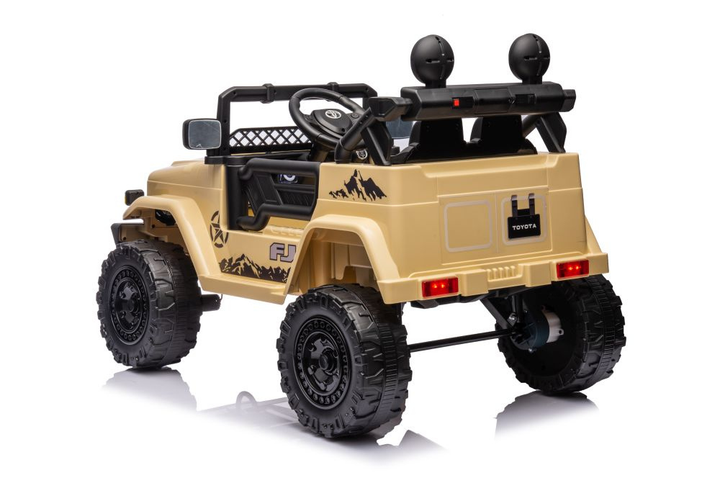Електромобіль для дітей Lean Toys Toyota FJ 4x4 Хакі 15765 (5905679072738) - зображення 11