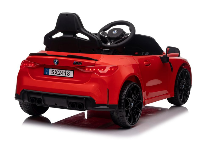Електромобіль для дітей Lean Toys BMW M4 Червоний (5905884456262) - зображення 7