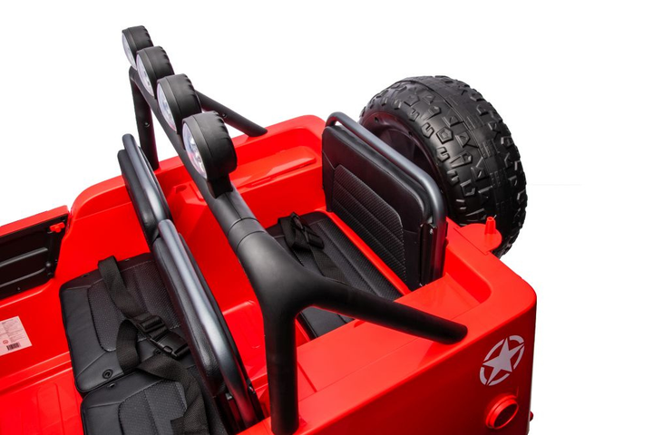 Samochód elektryczny dla dzieci Lean Toys JH-102 4x4 Czerwony (5905679073698) - obraz 9
