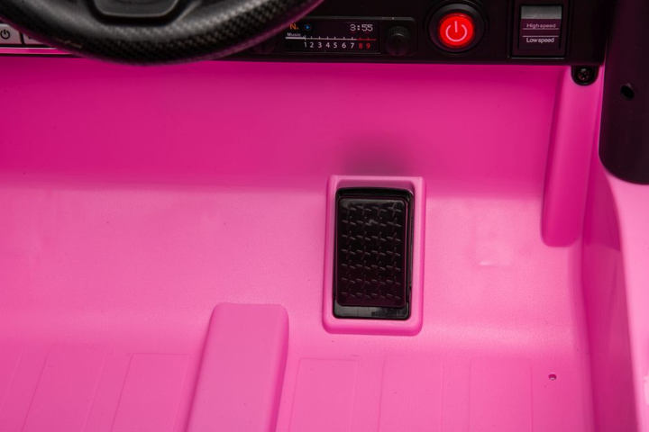 Samochód elektryczny dla dzieci Lean Toys Toyota FJ 4x4 Różowy (5905679072745) - obraz 11