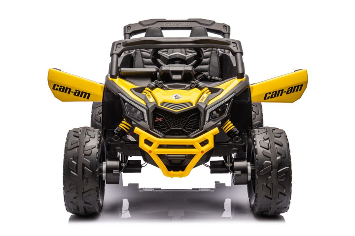 Samochód elektryczny dla dzieci Lean Toys Buggy Can-am DK-CA003 Żółty (5905991001126) - obraz 7