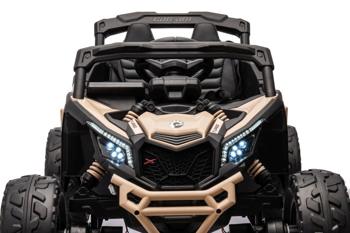 Samochód elektryczny dla dzieci Lean Toys Buggy Can-am DK-CA003 lakierowany Khaki (5905991001188) - obraz 9