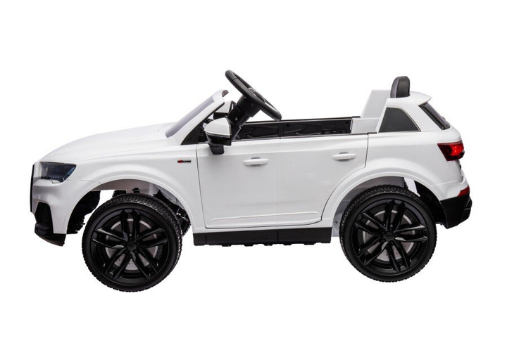 Samochód elektryczny dla dzieci Lean Toys Audi Q7 Biały (5905991008972) - obraz 10