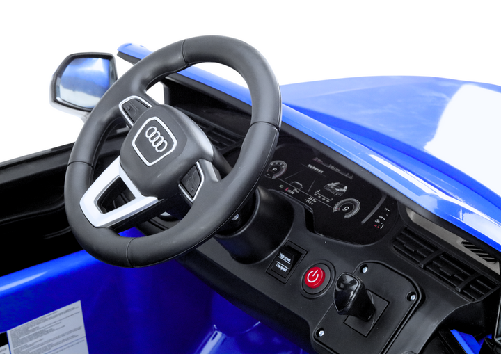 Samochód elektryczny dla dzieci Lean Toys Audi Q7 lakierowany Niebieski (5905991009009) - obraz 5