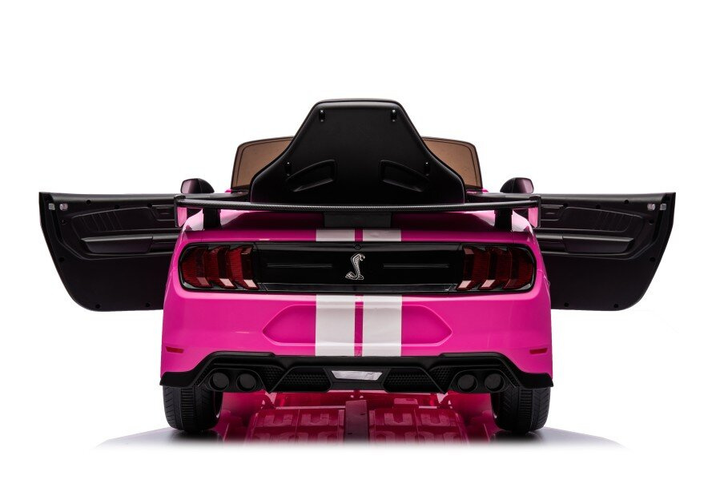 Samochód elektryczny dla dzieci Lean Toys Ford Mustang GT500 Shelby Różowy (5905991009047) - obraz 4