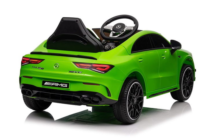 Електромобіль для дітей Lean Toys Mercedes CLA 45s AMG 4x4 Зелений (5905991011552) - зображення 8