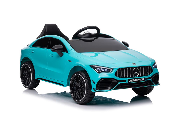 Електромобіль для дітей Lean Toys Mercedes CLA 45s AMG 4x4 Бірюзовий (5905991011606) - зображення 9