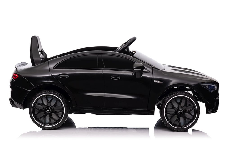 Samochód elektryczny dla dzieci Lean Toys Mercedes CLA 45s AMG 4x4 lakierowany Czarny (5905991011620) - obraz 9