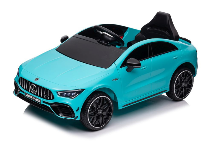 Електромобіль для дітей Lean Toys Mercedes CLA 45s AMG 4x4 Бірюзовий (5905991011606) - зображення 13