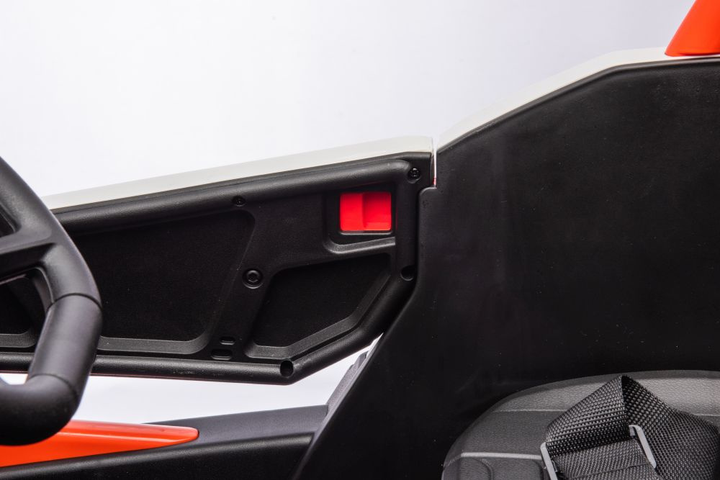 Електромобіль для дітей Lean Toys Buggy UTV NEL-901 4x4 Оранжевий (5905991013013) - зображення 2