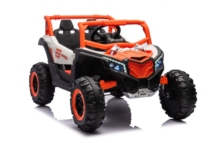Електромобіль для дітей Lean Toys Buggy UTV NEL-901 4x4 Оранжевий (5905991013013) - зображення 11