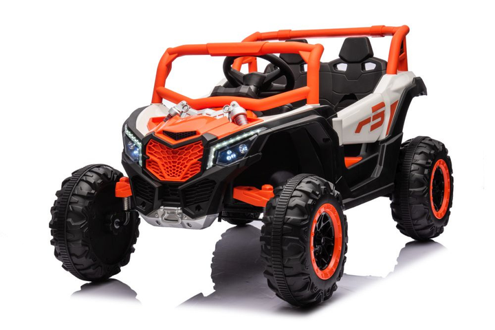 Електромобіль для дітей Lean Toys Buggy UTV NEL-901 4x4 Оранжевий (5905991013013) - зображення 12