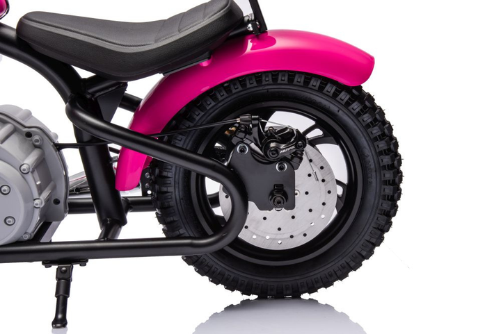 Мотоцикл на акумуляторі Lean Toys A9902 36V Рожевий (5905991013471) - зображення 14