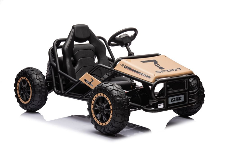 Електромобіль для дітей Lean Toys Buggy A8812 24V Хакі 19933 (5905991013549) - зображення 1