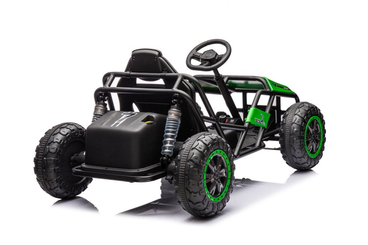 Samochód elektryczny dla dzieci Lean Toys Buggy A8812 24V Zielony (5905991013518) - obraz 11