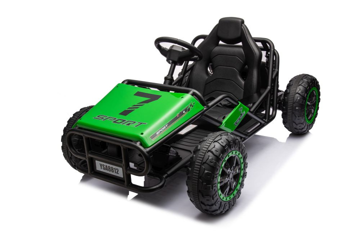 Samochód elektryczny dla dzieci Lean Toys Buggy A8812 24V Zielony (5905991013518) - obraz 14
