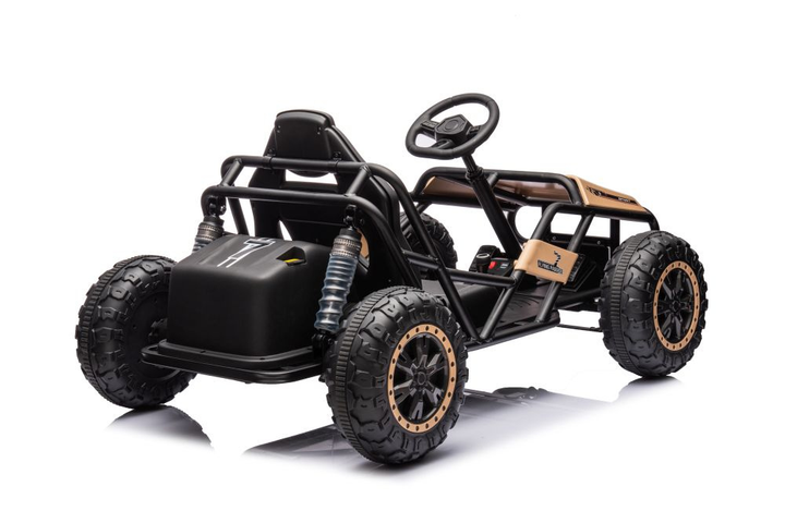 Електромобіль для дітей Lean Toys Buggy A8812 24V Хакі 19933 (5905991013549) - зображення 11