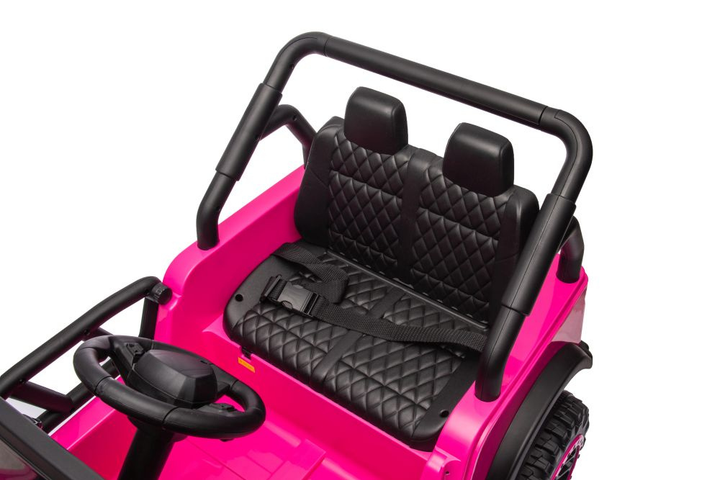 Електромобіль для дітей Lean Toys YSA8813 24V Рожевий (5905991013587) - зображення 4