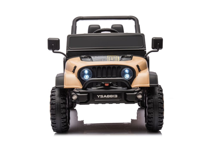 Samochód elektryczny dla dzieci Lean Toys YSA8813 24V Khaki 19939 (5905991013600) - obraz 3