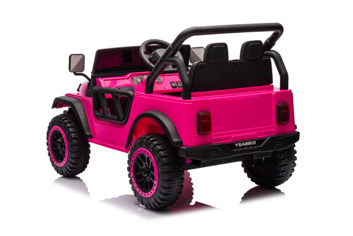 Електромобіль для дітей Lean Toys YSA8813 24V Рожевий (5905991013587) - зображення 10