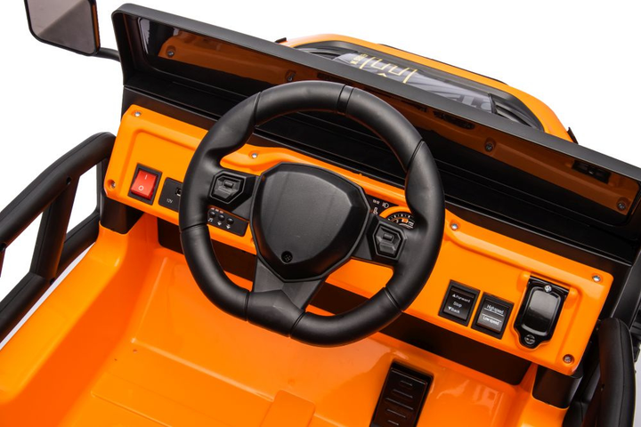 Samochód elektryczny dla dzieci Lean Toys YSA8813 24V Pomarańczowy (5905991013594) - obraz 8