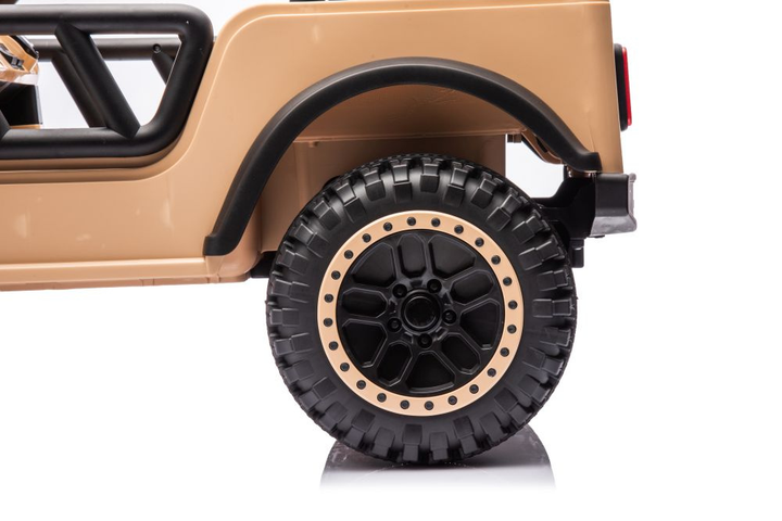 Samochód elektryczny dla dzieci Lean Toys YSA8813 24V Khaki 19939 (5905991013600) - obraz 9