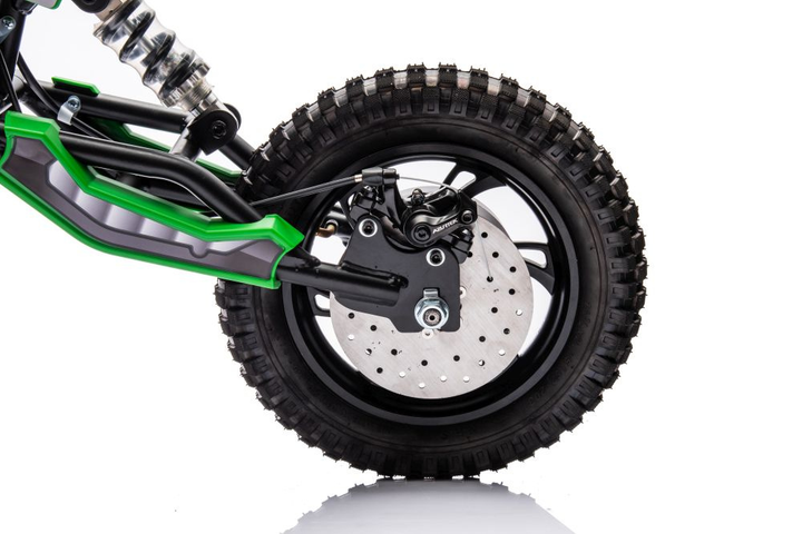 Motor crossowy na akumulator Lean Toys A9901 36V Zielony (5905991024897) - obraz 4