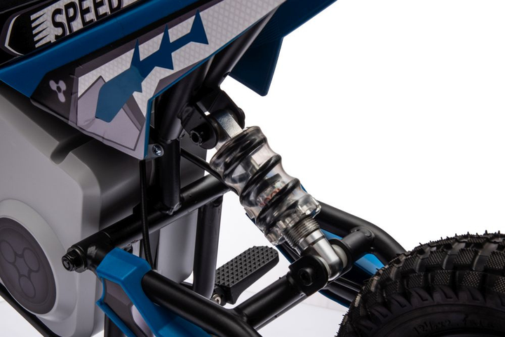 Motor crossowy na akumulator Lean Toys A9901 36V Niebieski (5905991024880) - obraz 14