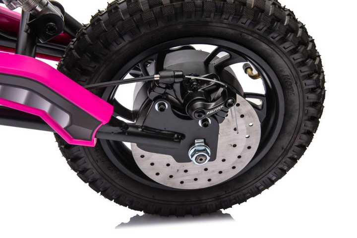 Motor crossowy na akumulator Lean Toys A9901 36V Różowy (5905991024927) - obraz 14