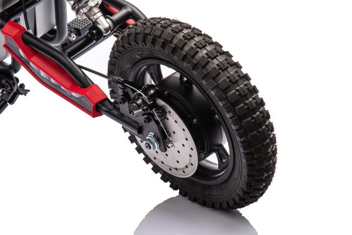 Motor crossowy na akumulator Lean Toys A9901 36V Czerwony (5905991024903) - obraz 5
