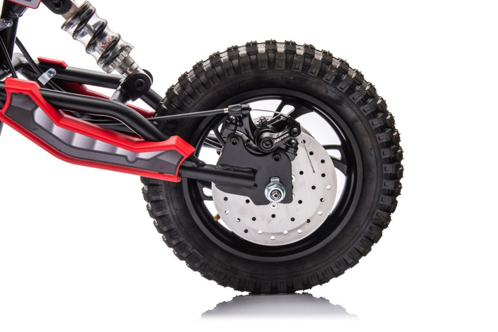 Motor crossowy na akumulator Lean Toys A9901 36V Czerwony (5905991024903) - obraz 17
