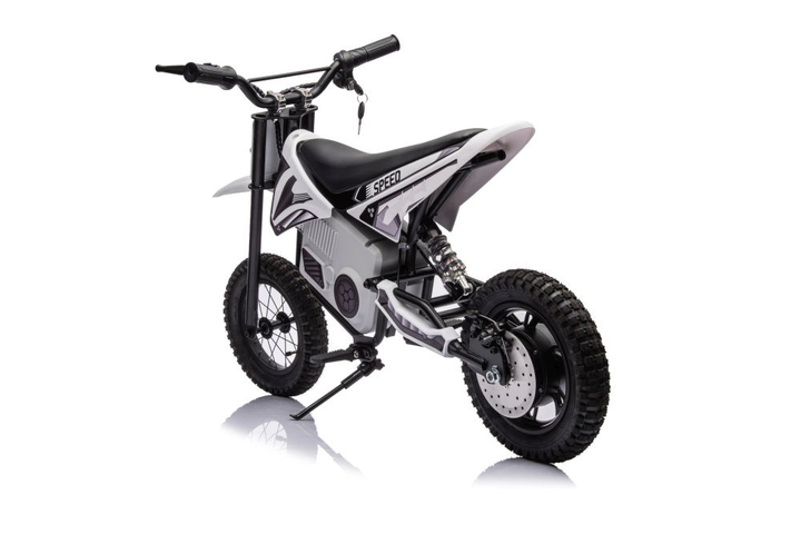 Мотоцикл кросовий на акумуляторі Lean Toys A9901 36V Білий (5905991024934) - зображення 16