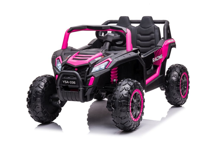 Samochód elektryczny dla dzieci Lean Toys YSA036 4x4 Różowy (5905991026006) - obraz 10