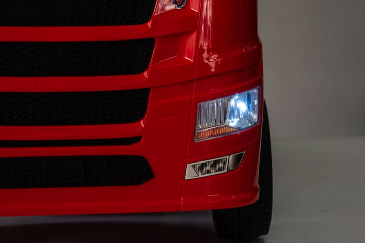 Електромобіль для дітей Lean Toys Scania 500R HL698 4x4 Червоний (5905991029236) - зображення 7