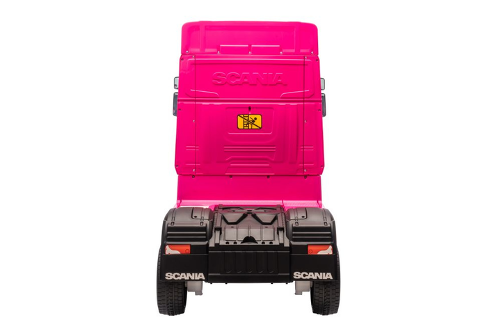 Samochód elektryczny dla dzieci Lean Toys Scania 500R HL698 4x4 Różowy (5905991029243) - obraz 8