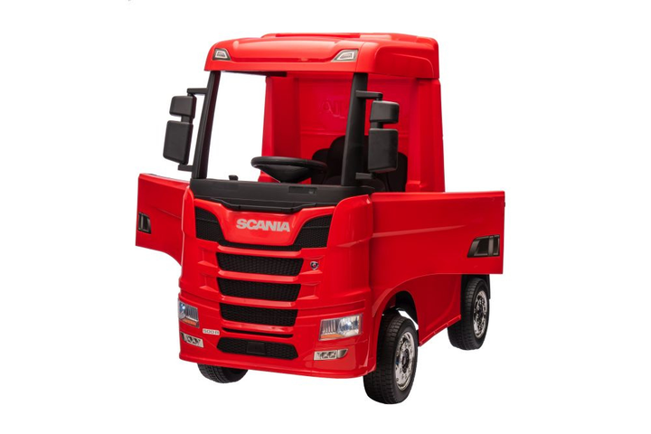 Електромобіль для дітей Lean Toys Scania 500R HL698 4x4 Червоний (5905991029236) - зображення 11