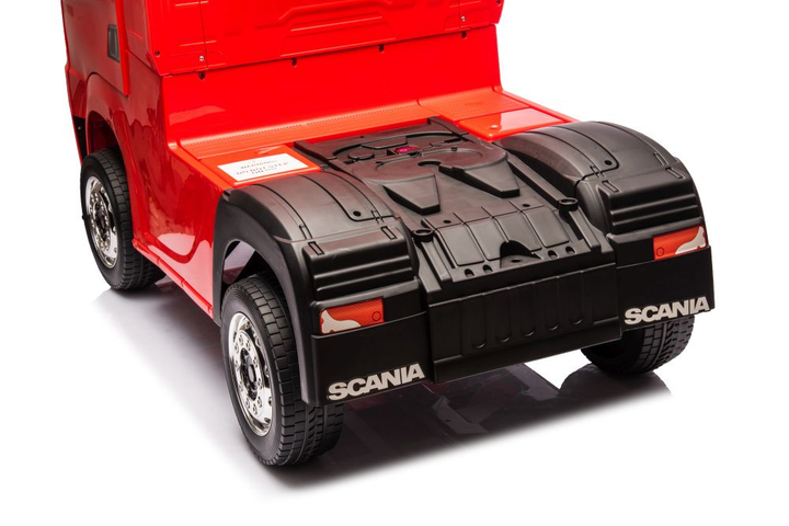 Samochód elektryczny dla dzieci Lean Toys Scania 500R HL698 4x4 lakierowany Czerwony (5905991029267) - obraz 5