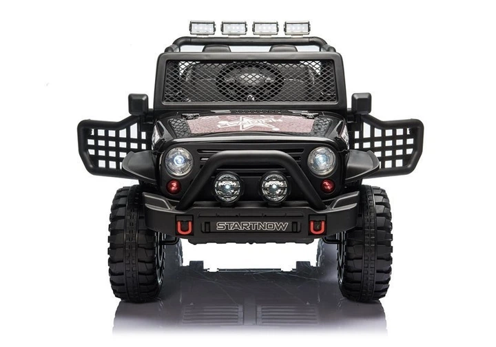 Електромобіль для дітей Lean Toys XMX618 лакований Чорний (5903802450804) - зображення 4