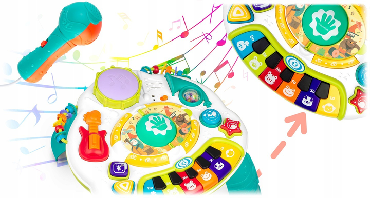 Розвивальний стіл RICOKIDS з музикою BT RK-812 (5903890607180) - зображення 7