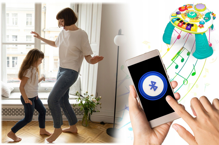 Розвивальний стіл RICOKIDS з музикою BT RK-812 (5903890607180) - зображення 11