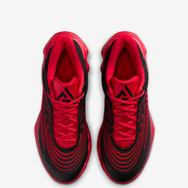 Buty do koszykówki męskie Nike Giannis Immortality 4 FQ3680-004 40.5 (7.5US) Czarne z czerwonym (197859176168) - obraz 5