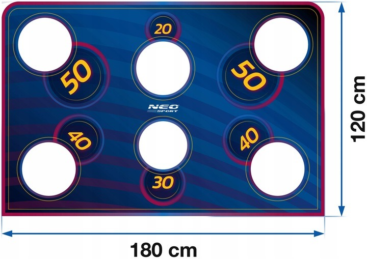 Килимок для точного голу Neo Sport 180 х 120 см (5903890625443) - зображення 3