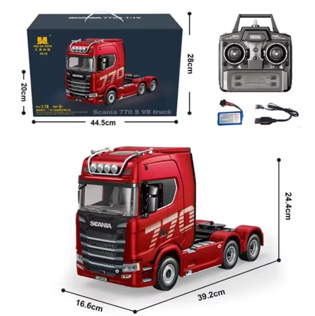 SCANIA 770S на радиоуправлении, масштаб 1:18 – фото, отзывы
