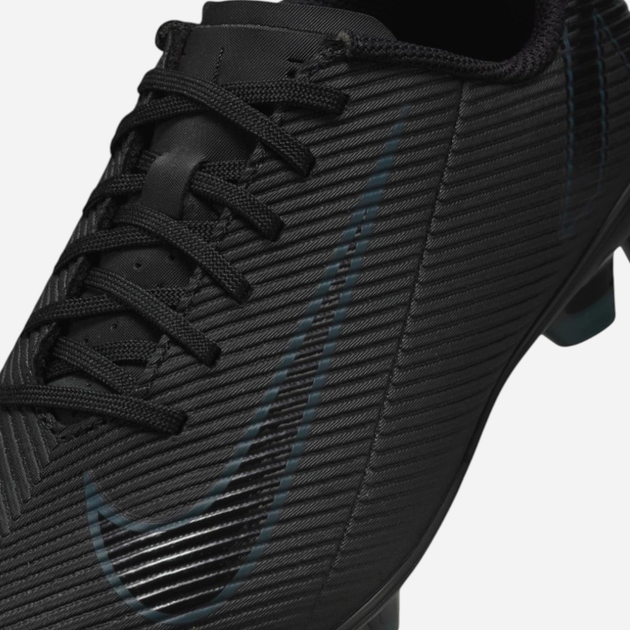Підліткові футбольні бутси шиповки для хлопчика Nike Jr Vapor 16 Club Fg/Mg FQ8286-002 38.5 (6Y US) Чорні (197597321301) - зображення 6