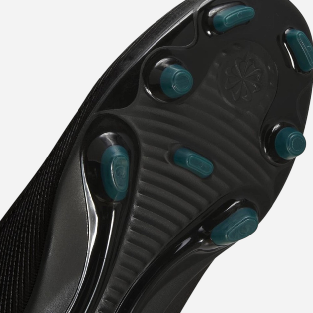 Підліткові футбольні бутси шиповки для хлопчика Nike Jr Vapor 16 Club Fg/Mg FQ8286-002 35 (3Y US) Чорні (197597314389) - зображення 7