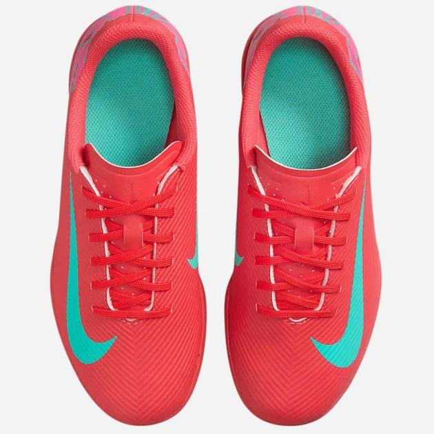 Підліткові футбольні бутси футзалки для хлопчика Nike Jr Vapor 16 Club Ic FQ8289-800 38 (5.5Y US) Червоні (197602979084) - зображення 5