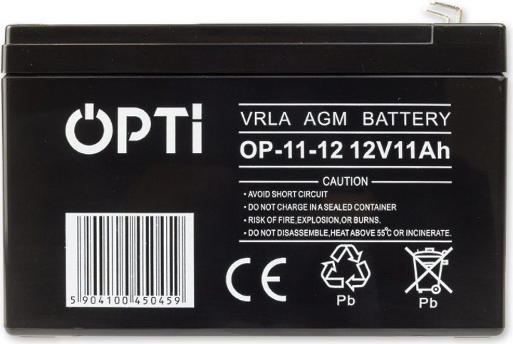 Акумуляторна батарея Volt Polska AGM OPTI 12V 11 Ah (6AKUV011AG) - зображення 2