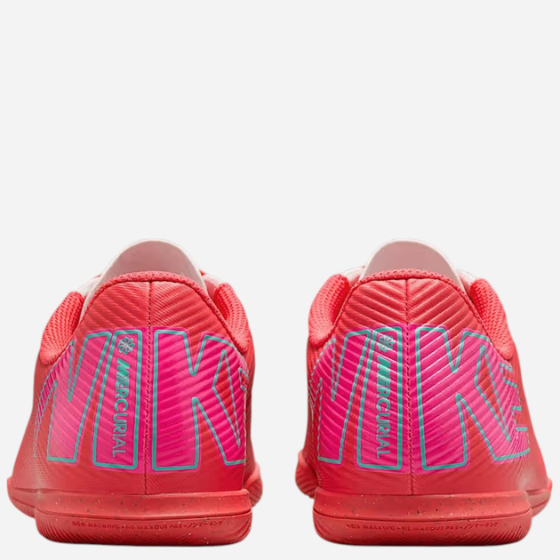Buty piłkarskie halówki młodzieżowe chłopięce Nike Jr Vapor 16 Club Ic FQ8289-800 35 (3Y US) Czerwone (197859026067) - obraz 4