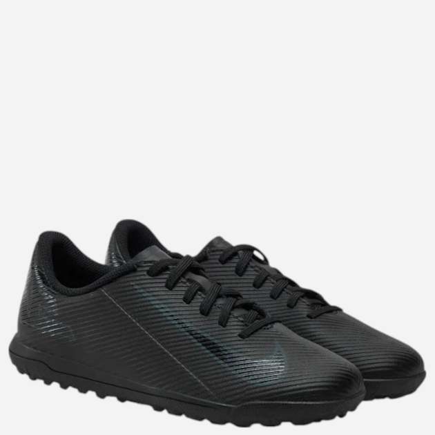 Buty piłkarskie turfy młodzieżowe chłopięce Nike Jr Vapor 16 Club Tf FQ8287-002 35.5 (3.5Y US) Czarne (197597324760) - obraz 2